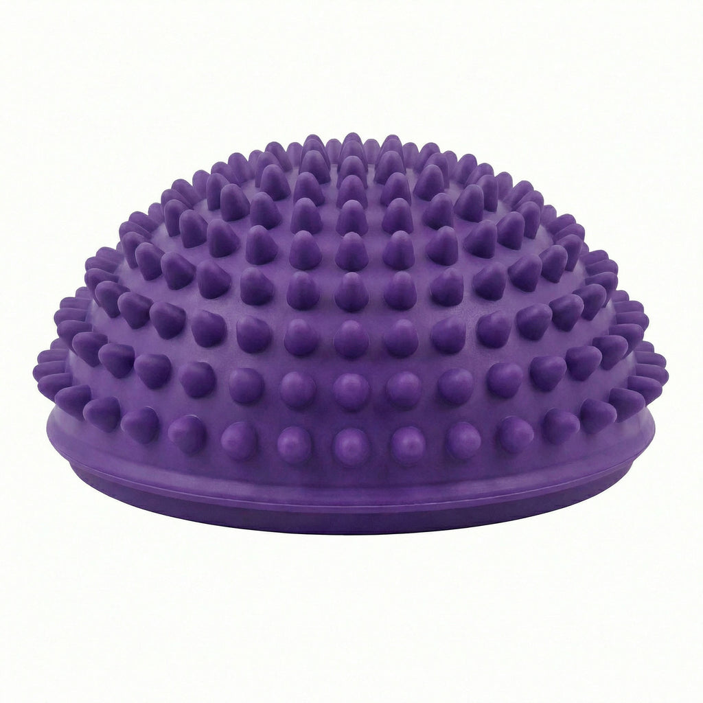Anna-Kaci 2-PC Half Balance Ball Trainer with Textured Grip Surface for Stability Core Strength