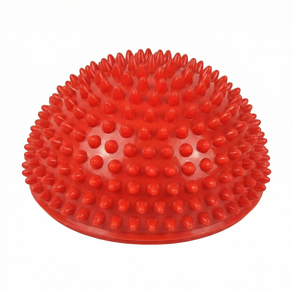 Anna-Kaci 2-PC Half Balance Ball Trainer with Textured Grip Surface for Stability Core Strength
