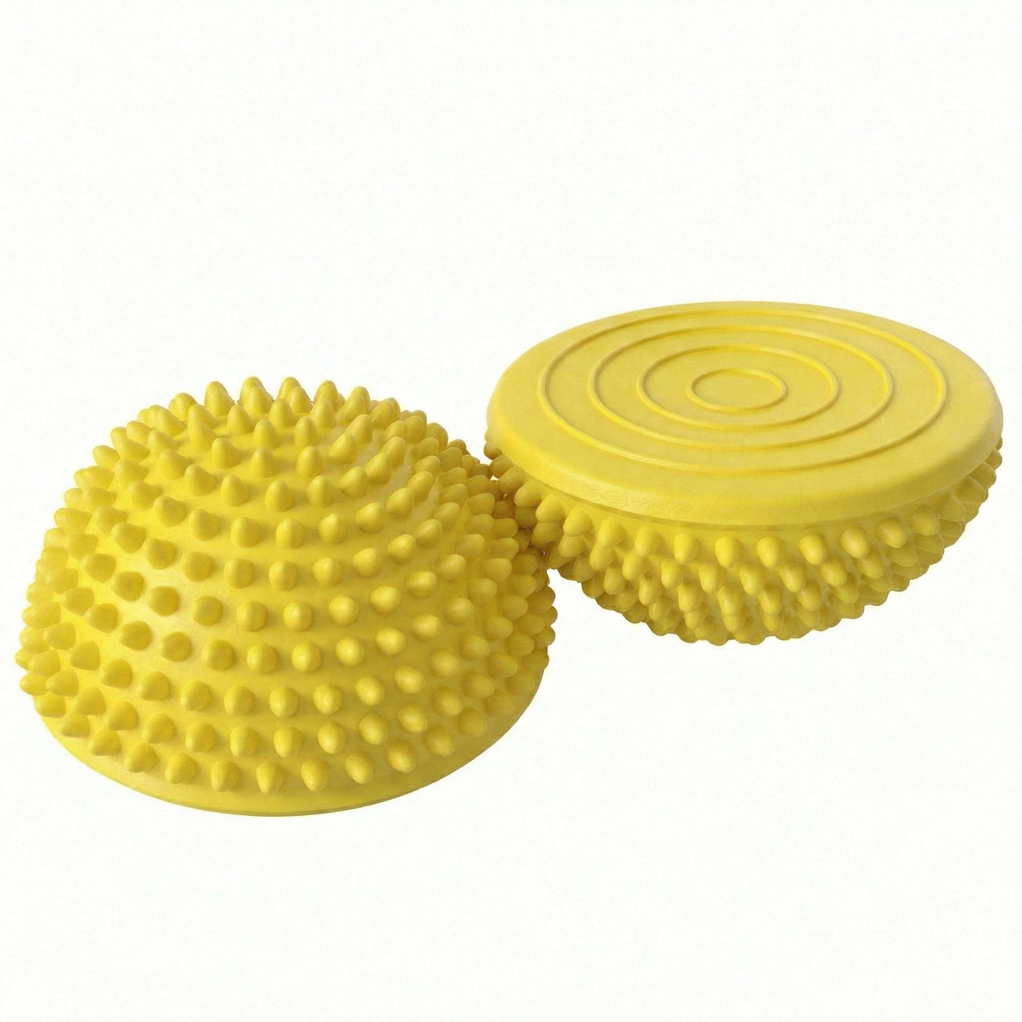 Anna-Kaci 2-PC Half Balance Ball Trainer with Textured Grip Surface for Stability Core Strength