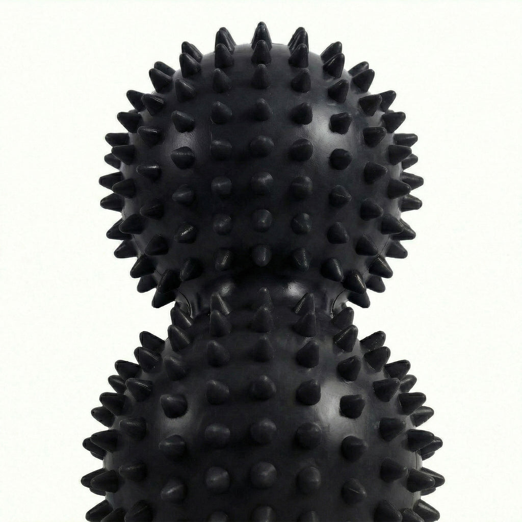 Anna-Kaci 4-PC Textured Peanut Massage Ball for Deep Tissue Spine and Muscle Relief