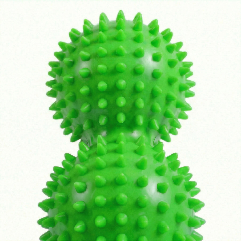 Anna-Kaci 4-PC Textured Peanut Massage Ball for Deep Tissue Spine and Muscle Relief