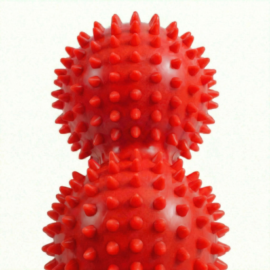 Anna-Kaci 4-PC Textured Peanut Massage Ball for Deep Tissue Spine and Muscle Relief