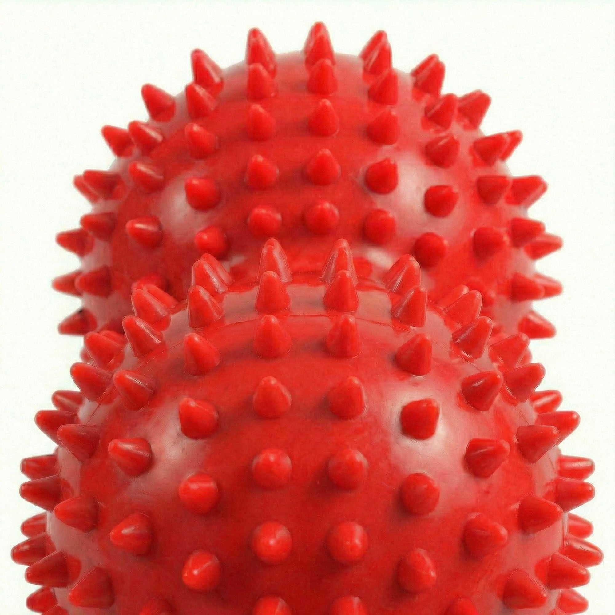 Anna-Kaci 4-PC Textured Peanut Massage Ball for Deep Tissue Spine and Muscle Relief