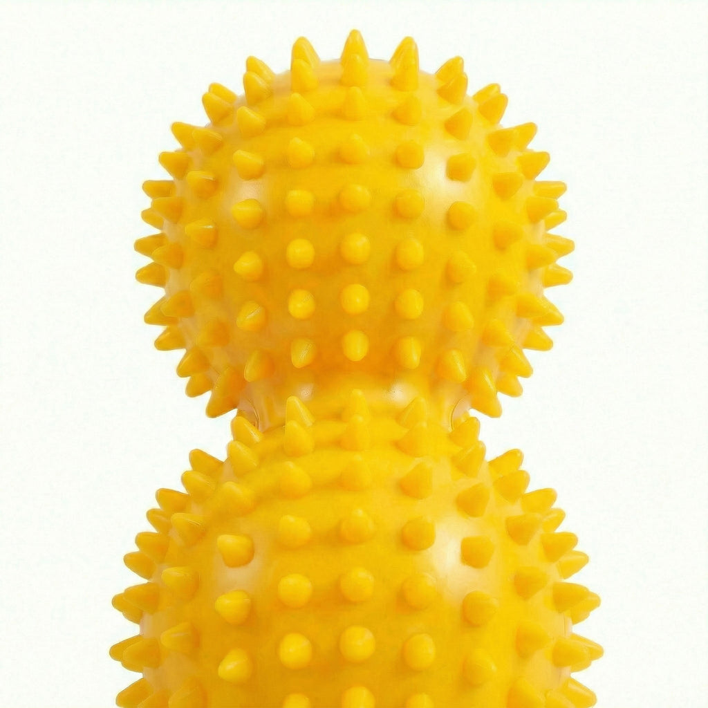 Anna-Kaci 4-PC Textured Peanut Massage Ball for Deep Tissue Spine and Muscle Relief
