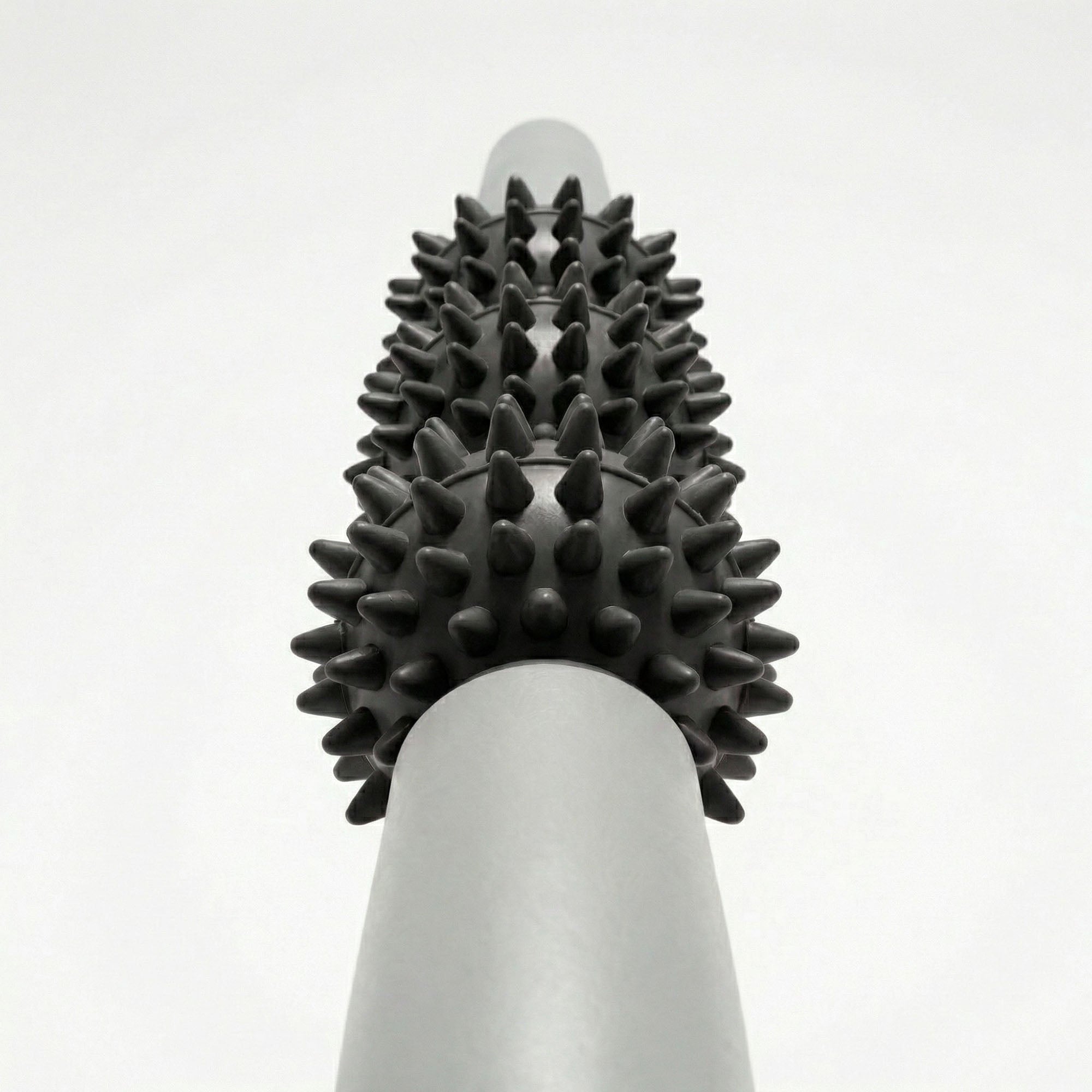 Anna-Kaci 2-PC Handheld Massage Roller with Textured Therapy Balls for Deep Tissue Relief