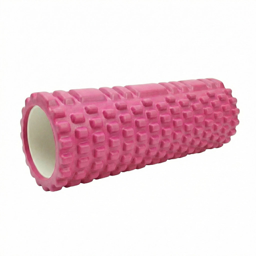 Anna-Kaci 2-PC Textured Foam Roller for Deep Tissue Muscle Recovery and Mobility
