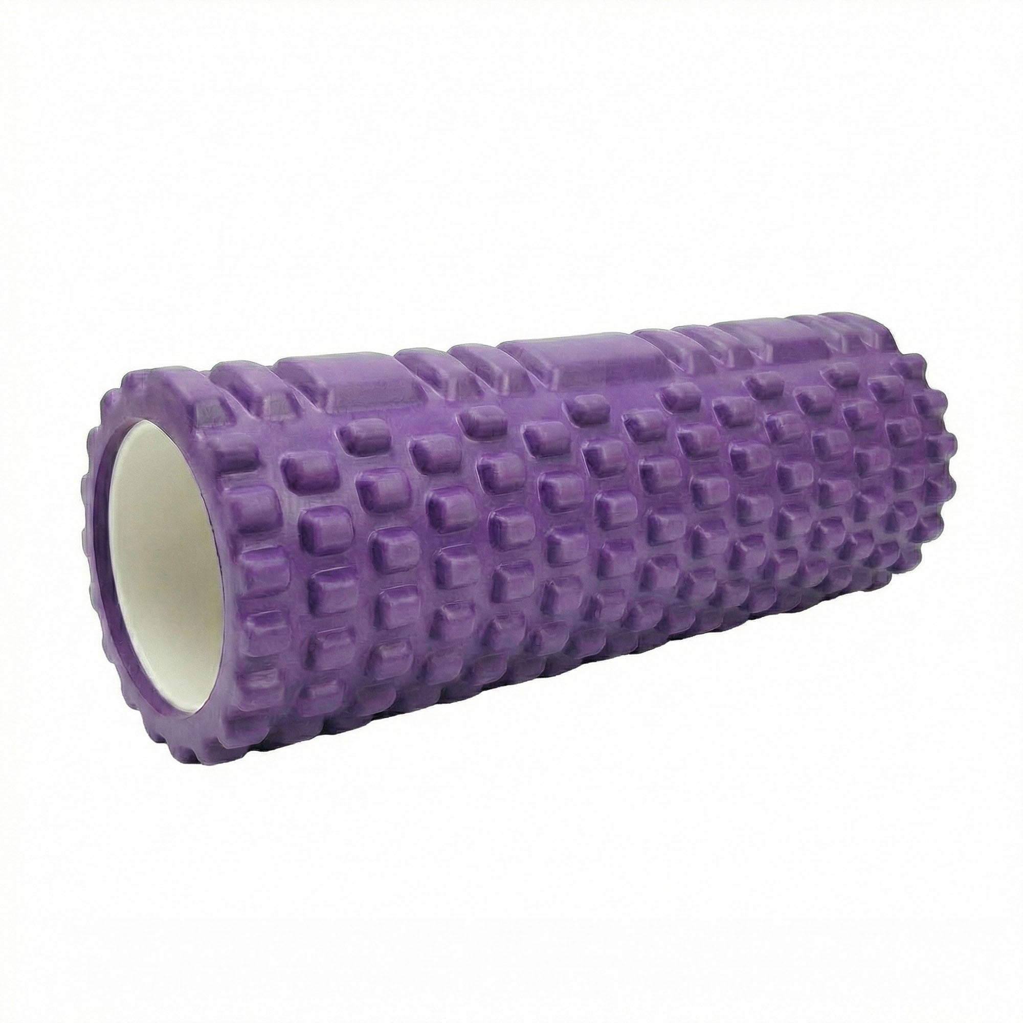 Anna-Kaci 2-PC Textured Foam Roller for Deep Tissue Muscle Recovery and Mobility