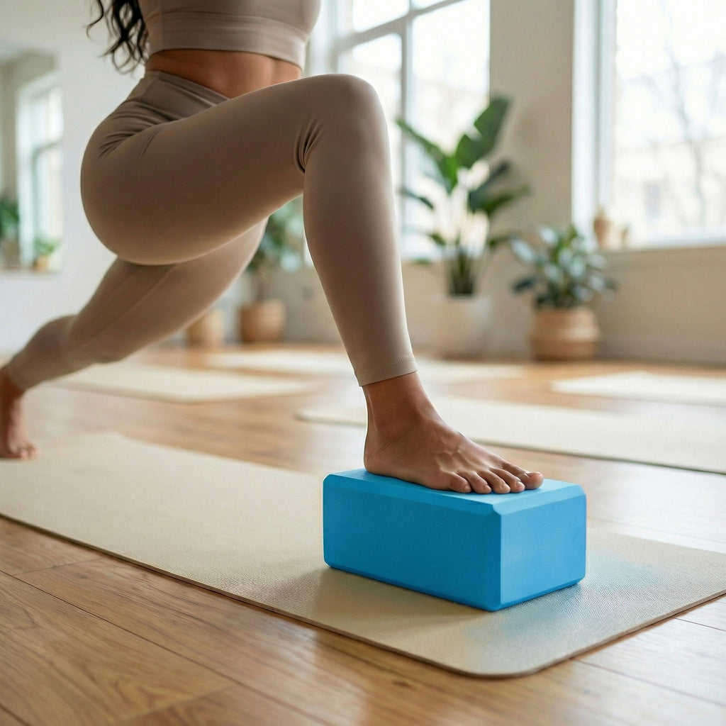 Anna-Kaci 2-PC Yoga Block for Stability Balance and Flexibility Support