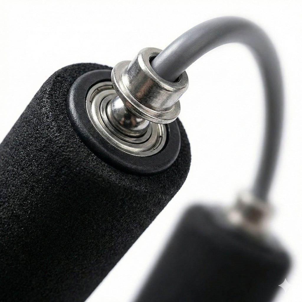 Anna-Kaci 2-PC Weighted Jump Rope for Cardio Endurance and Strength Training