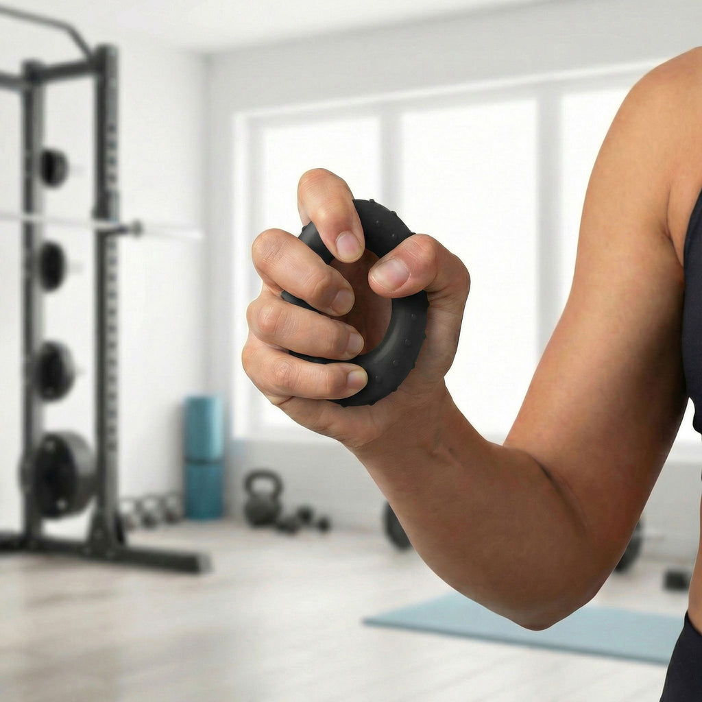 Anna-Kaci 4-PC Hand Grip Strengthener Ring for Forearm and Finger Training