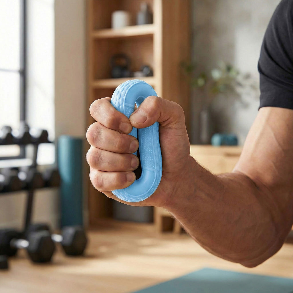 Anna-Kaci 4-PC Hand Grip Strengthener Ring Set with Multiple Resistance Levels