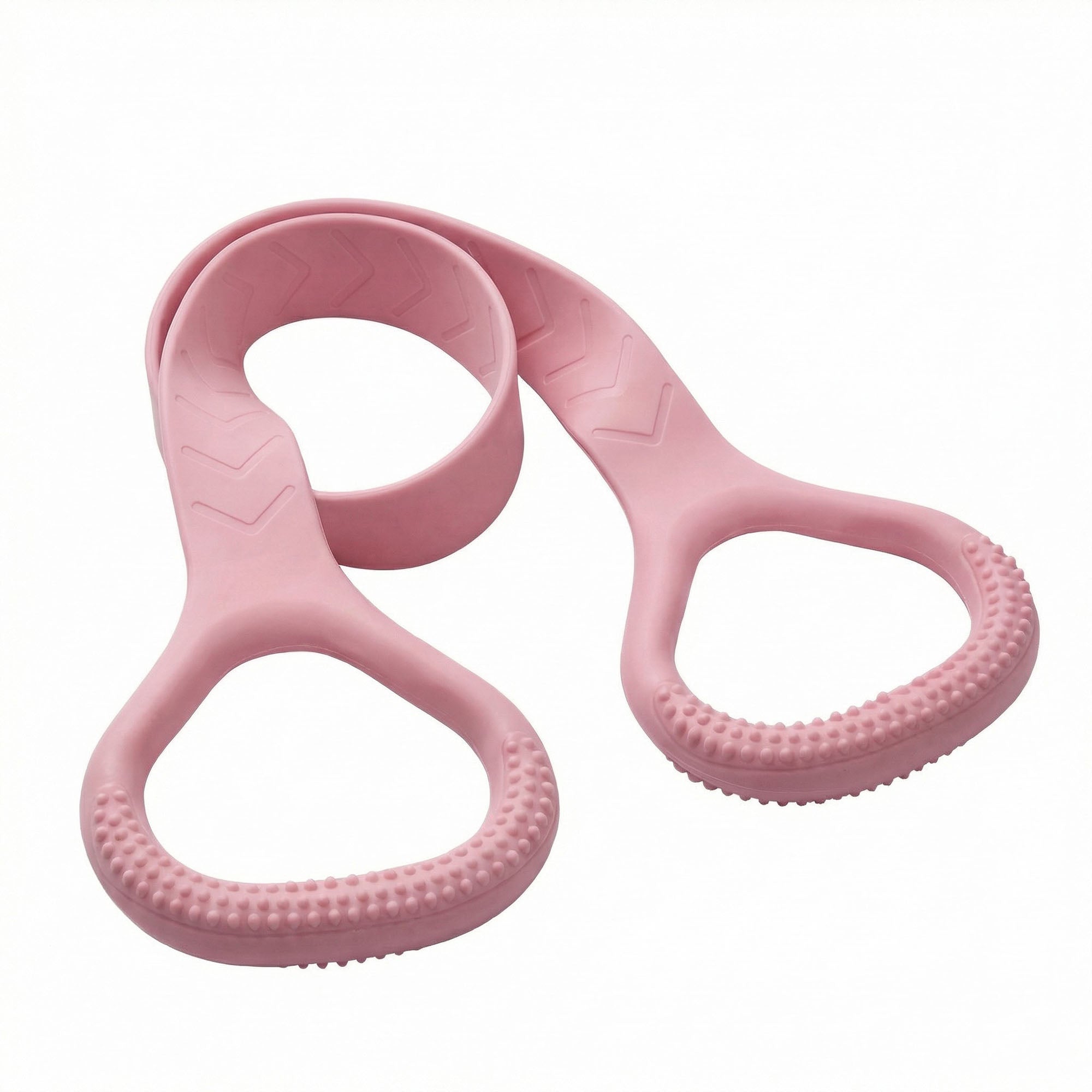 Anna-Kaci 2-PC Resistance Stretch Band with Ergonomic Handles for Upper Body Strength Training
