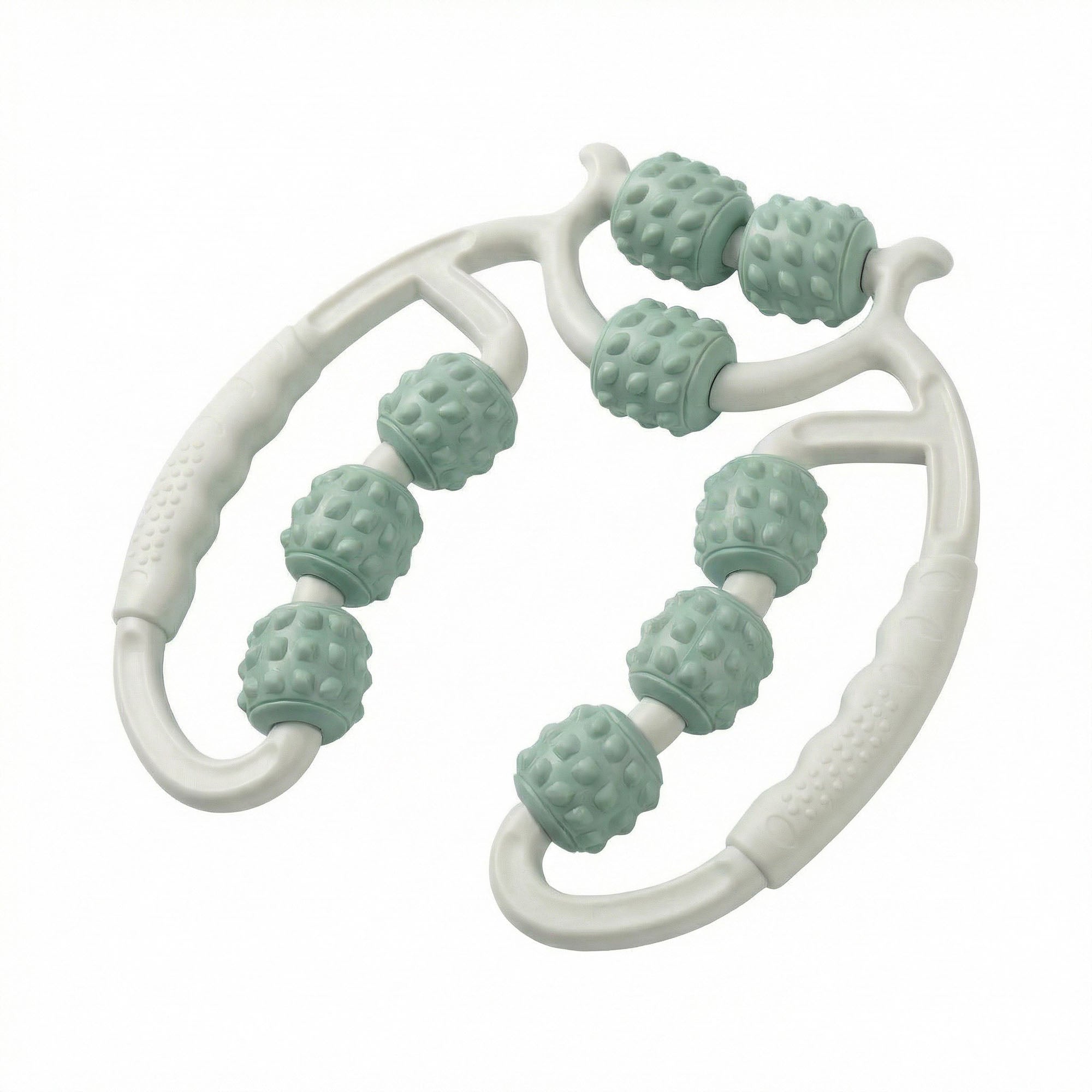 Anna-Kaci 2-PC Handheld Muscle Roller Massager for Deep Tissue Relief