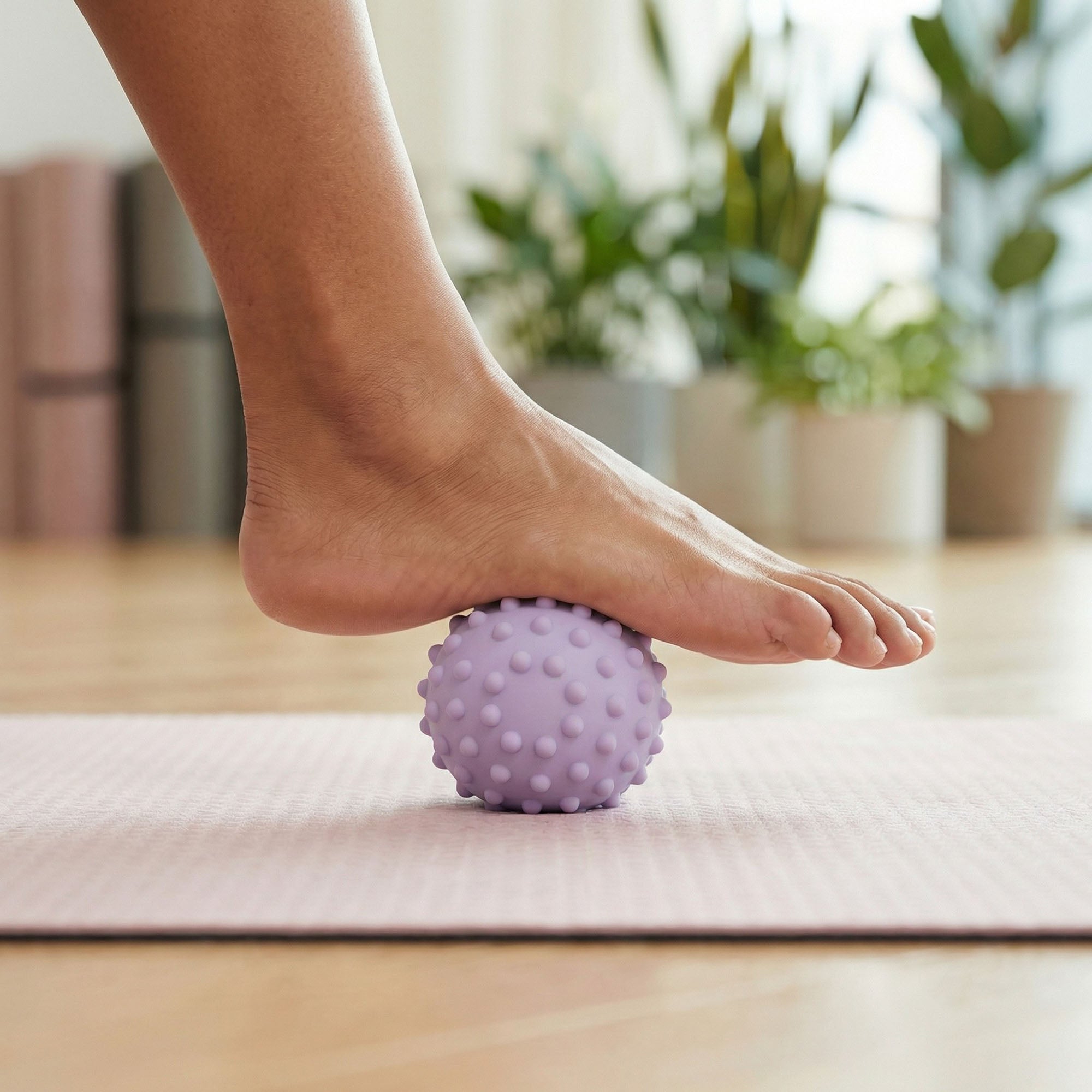 Anna-Kaci 4-PC Textured Massage Ball for Muscle Recovery and Deep Tissue Relief