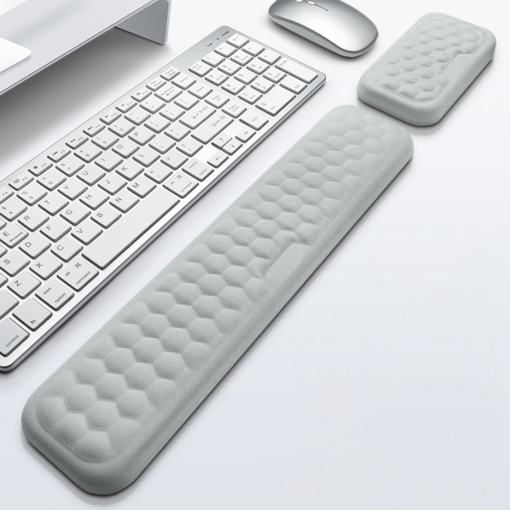 Anna-Kaci Keyboard Wrist Rest and Mouse Wrist Rest Set Ergonomic Memory Foam Support