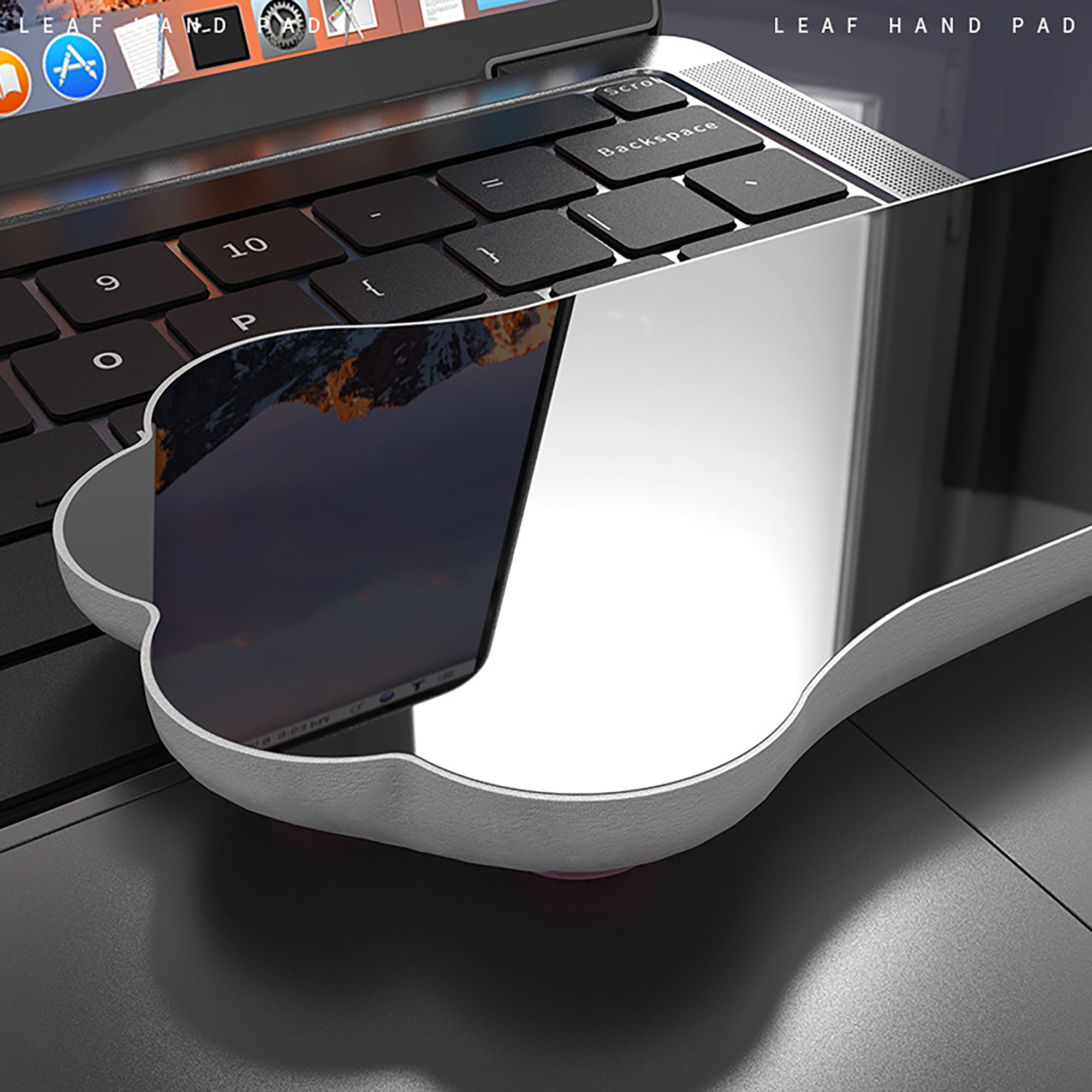 Anna-Kaci Soft Fabric Keyboard Wrist Rest with Ergonomic Cushion Support