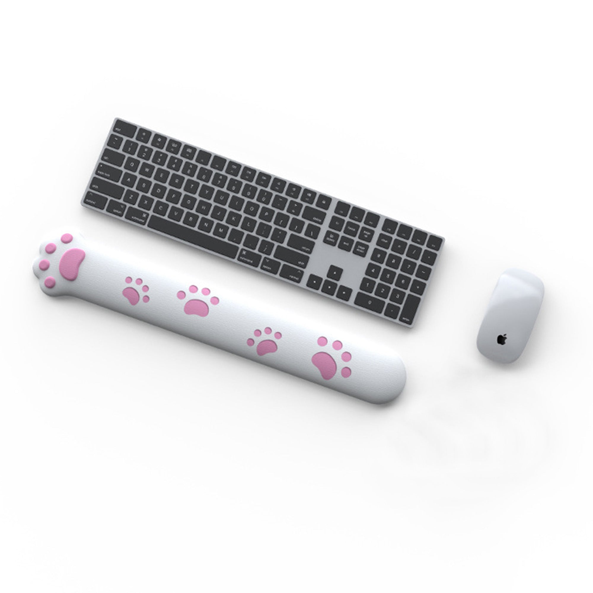Anna-Kaci Soft Fabric Keyboard Wrist Rest with Ergonomic Cushion Support