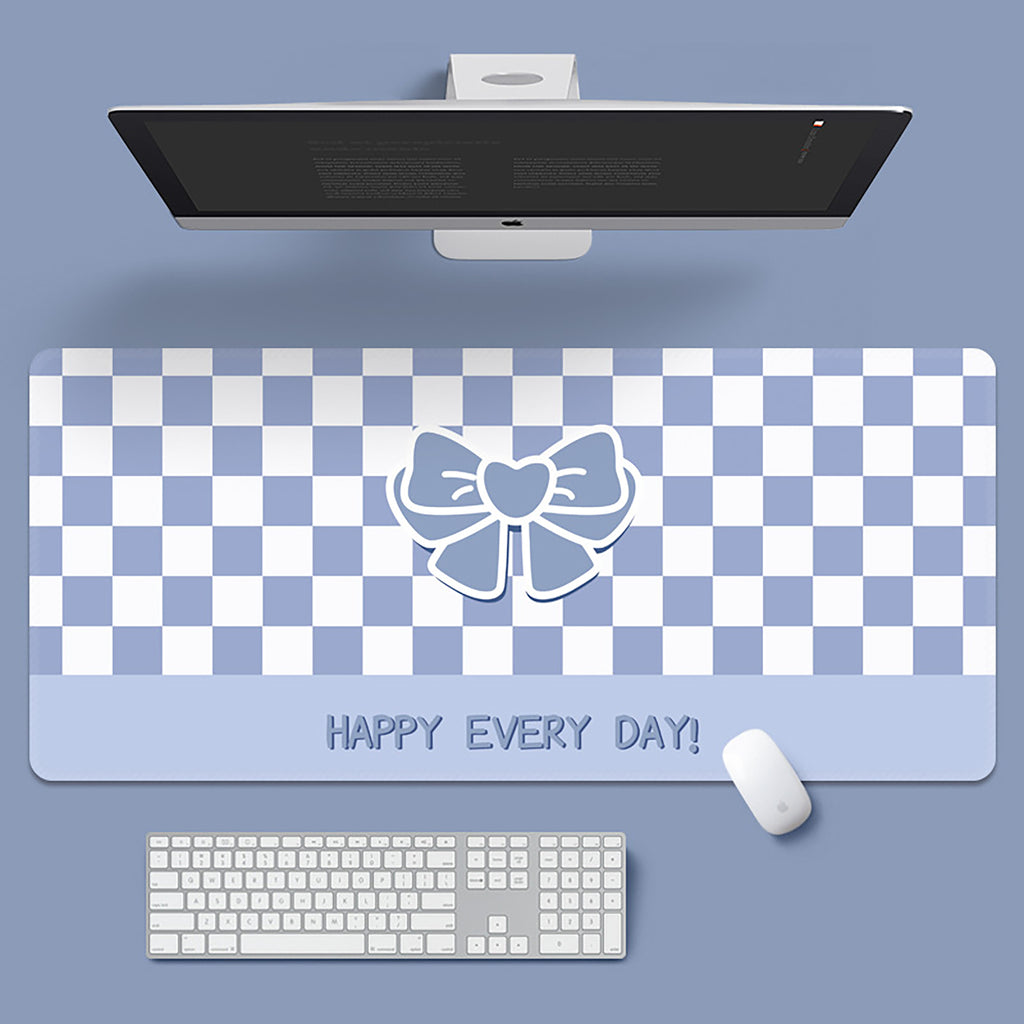 Anna-Kaci Large Fabric Desk Mouse Pad with Smooth Surface and Non Slip Base