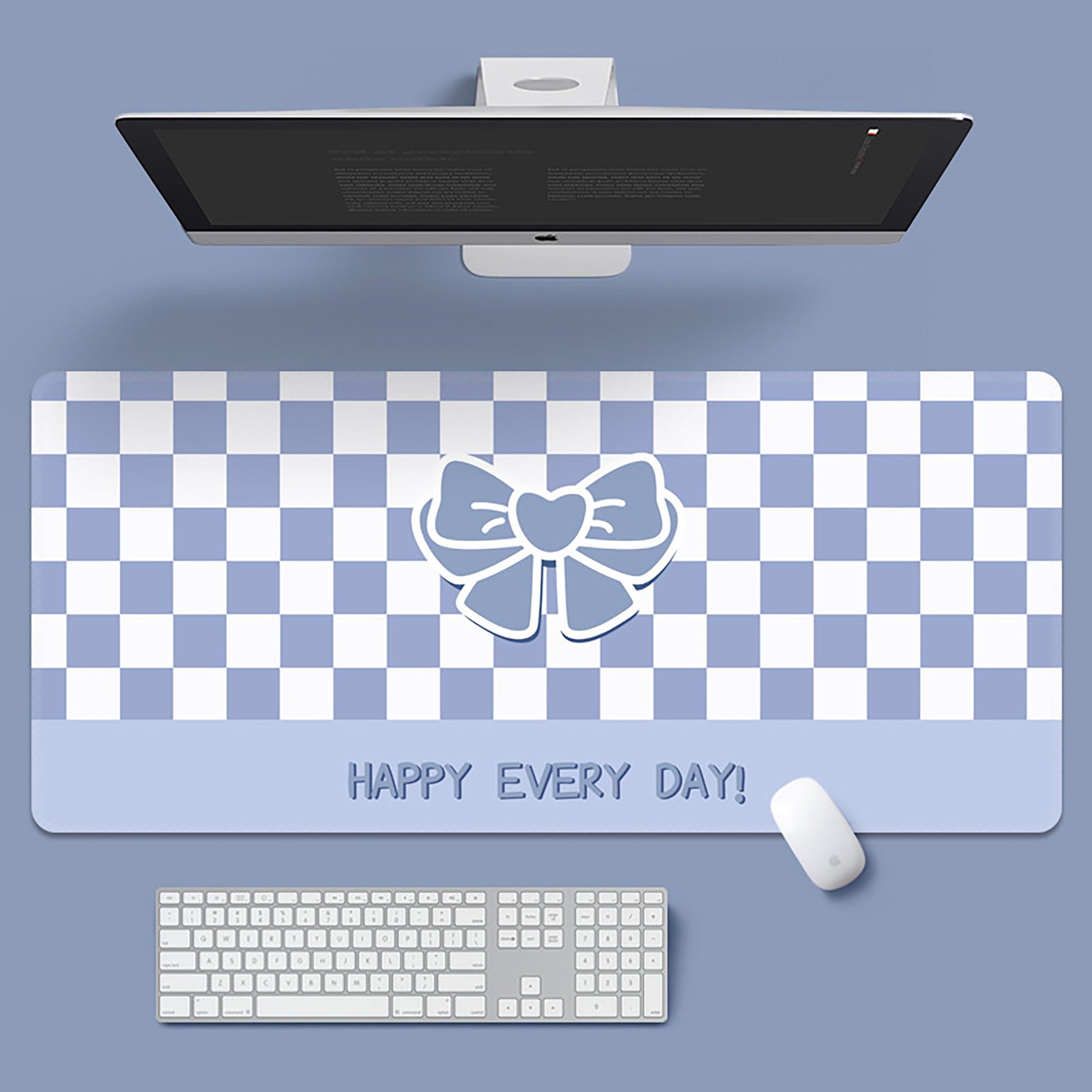 Anna-Kaci Large Fabric Desk Mouse Pad with Smooth Surface and Non Slip Base