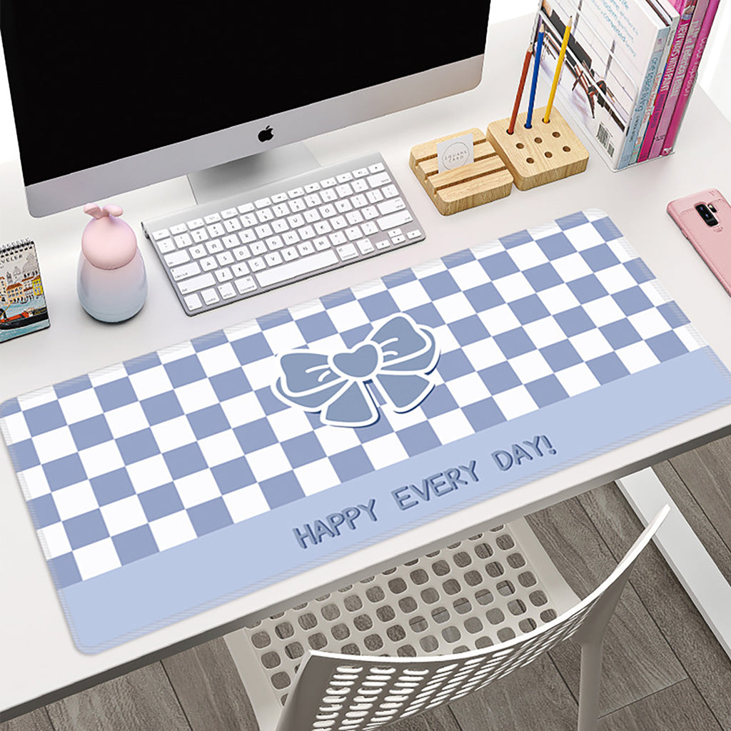 Anna-Kaci Large Fabric Desk Mouse Pad with Smooth Surface and Non Slip Base