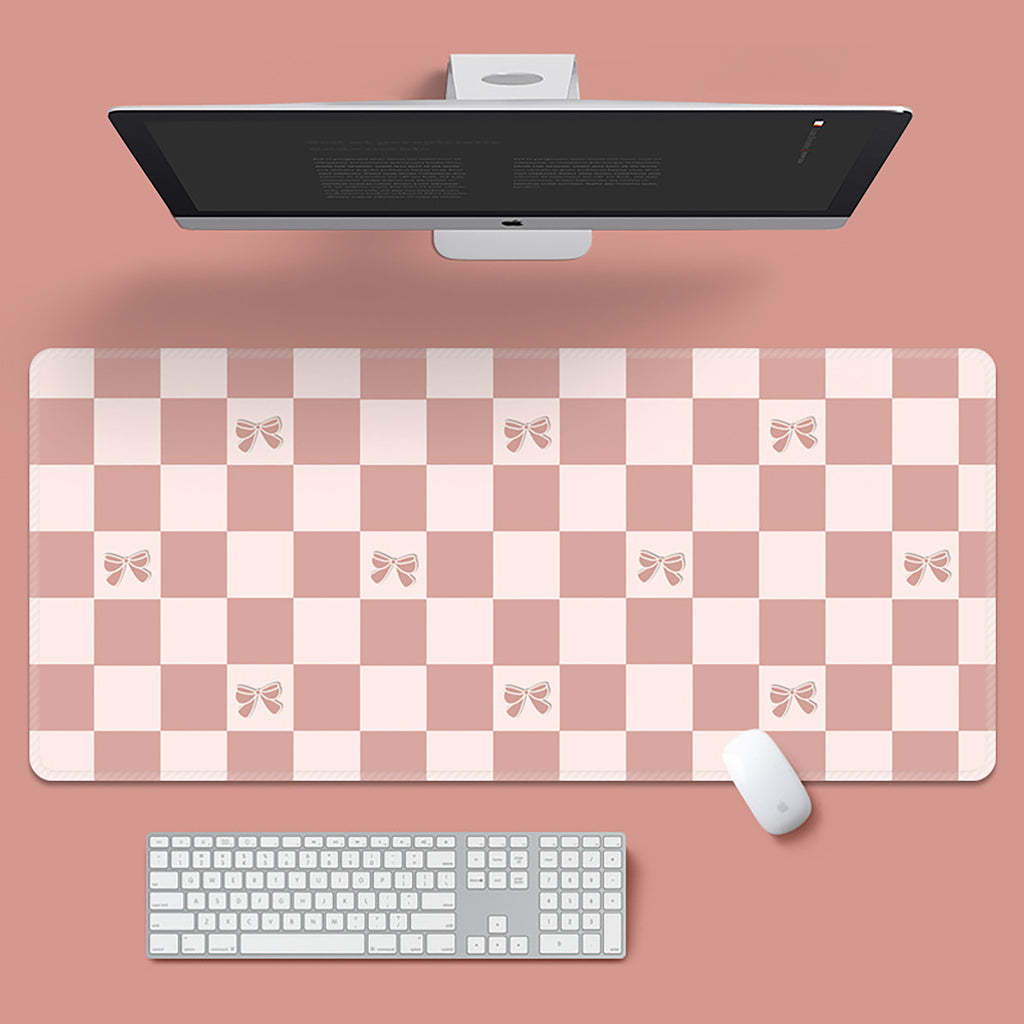 Anna-Kaci Large Fabric Desk Mouse Pad with Smooth Surface and Non Slip Base