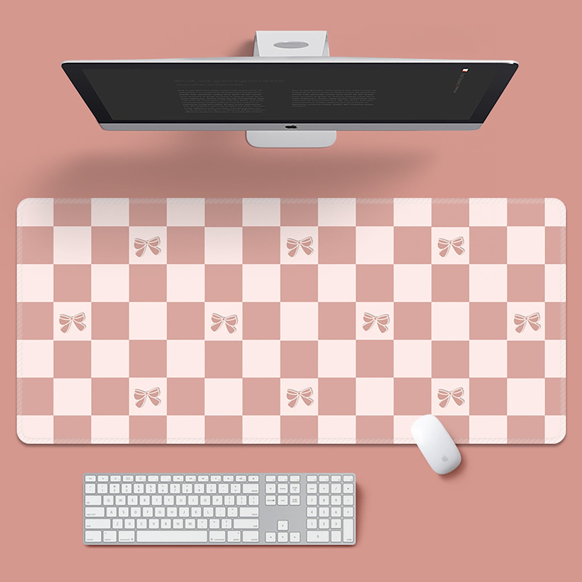Anna-Kaci Large Fabric Desk Mouse Pad with Smooth Surface and Non Slip Base