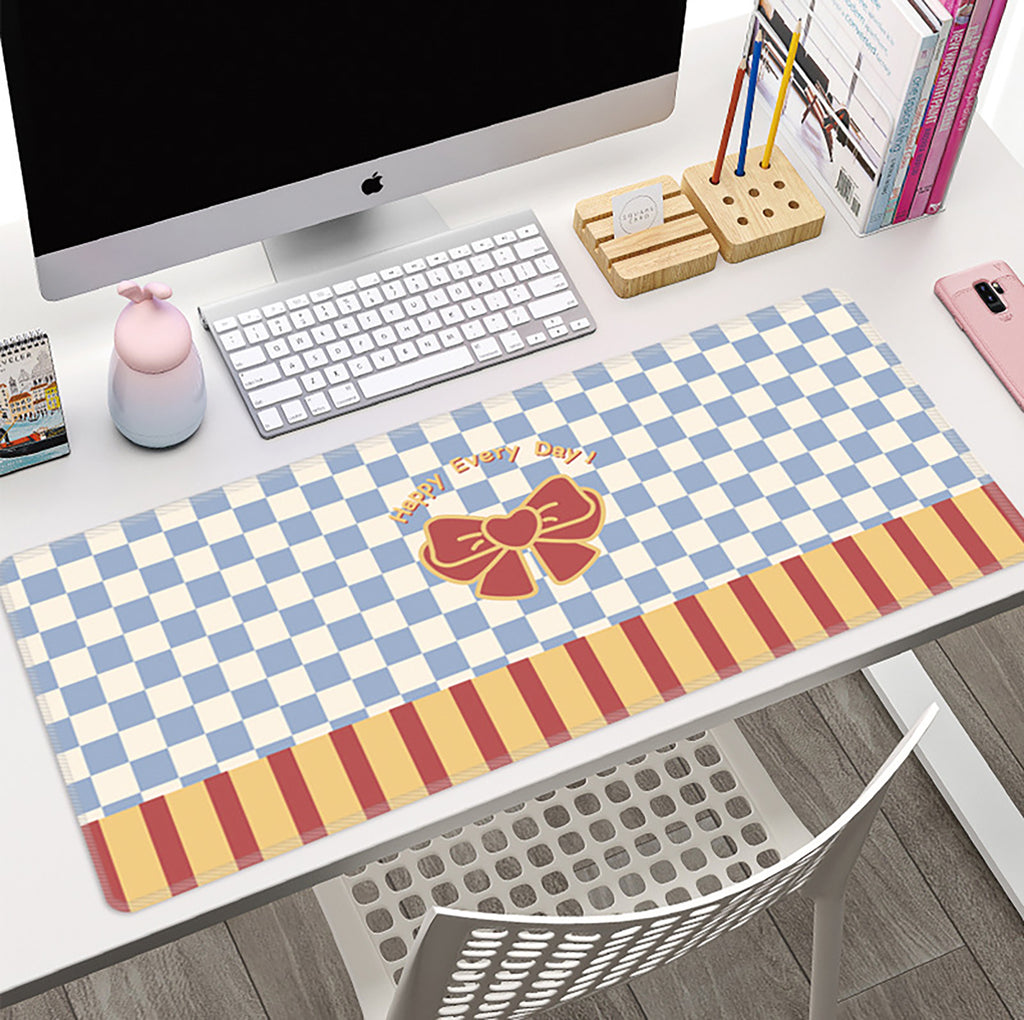 Anna-Kaci Large Fabric Desk Mouse Pad with Smooth Surface and Non Slip Base