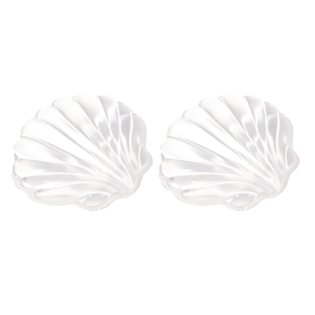 Anna-Kaci Two Pack Transparent Gel Mouse Wrist Rest Ergonomic Cushion Support