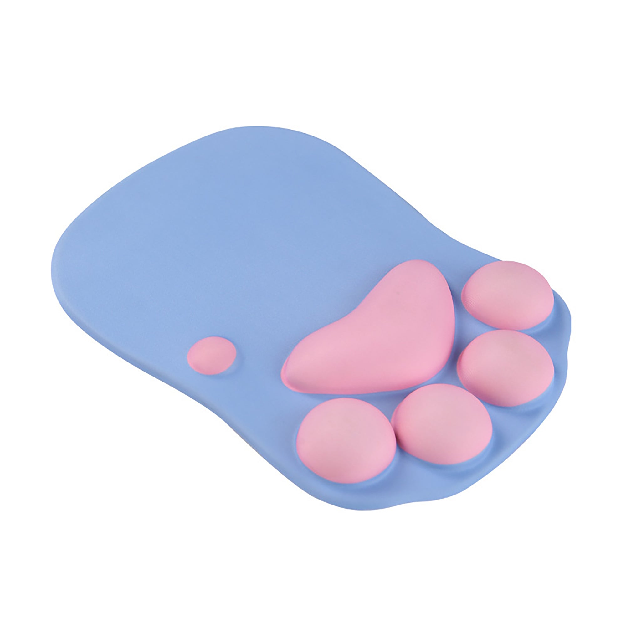 Anna-Kaci Soft Cloth Surface Mouse Pad with Cushioned Wrist Support and Non Slip Base