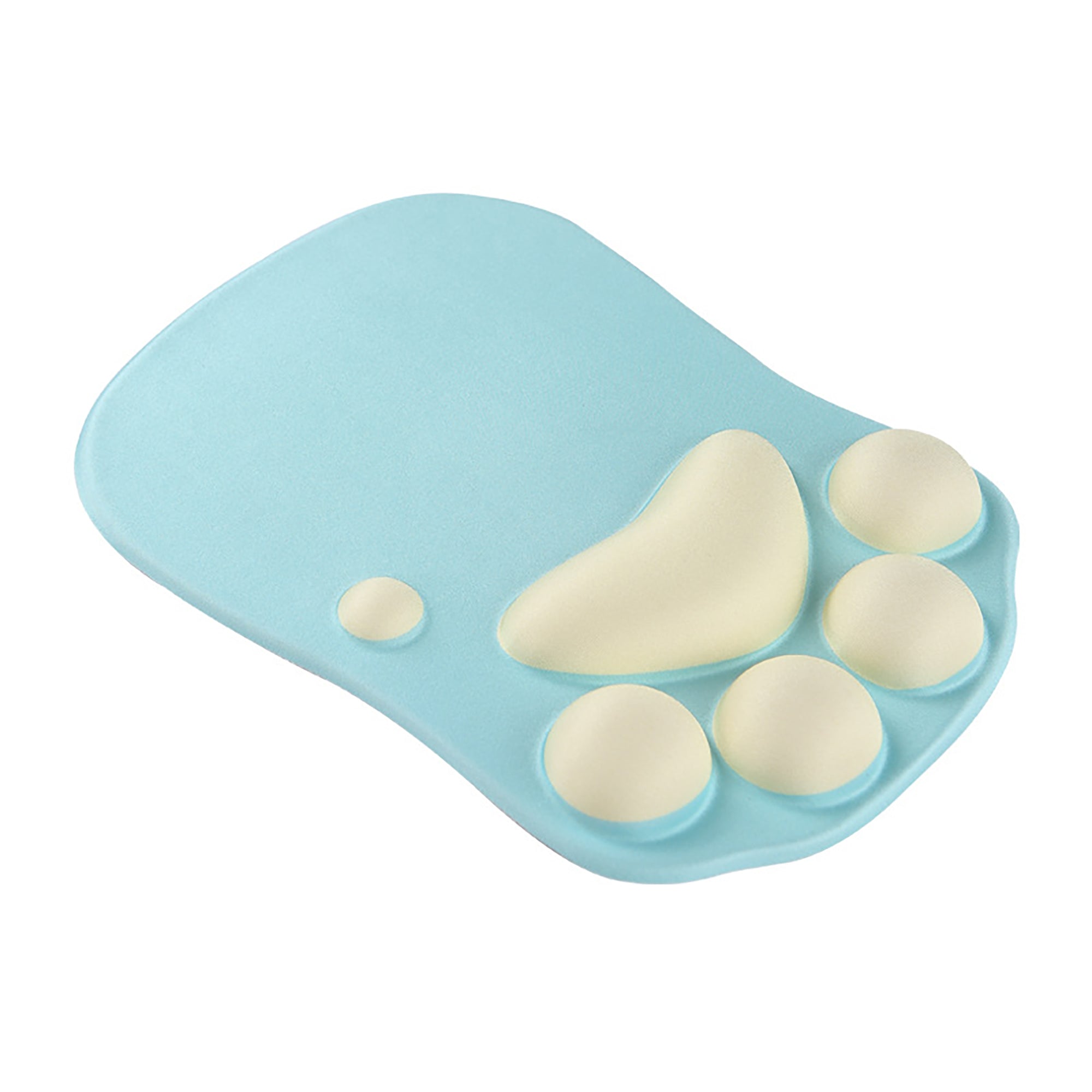 Anna-Kaci Soft Cloth Surface Mouse Pad with Cushioned Wrist Support and Non Slip Base