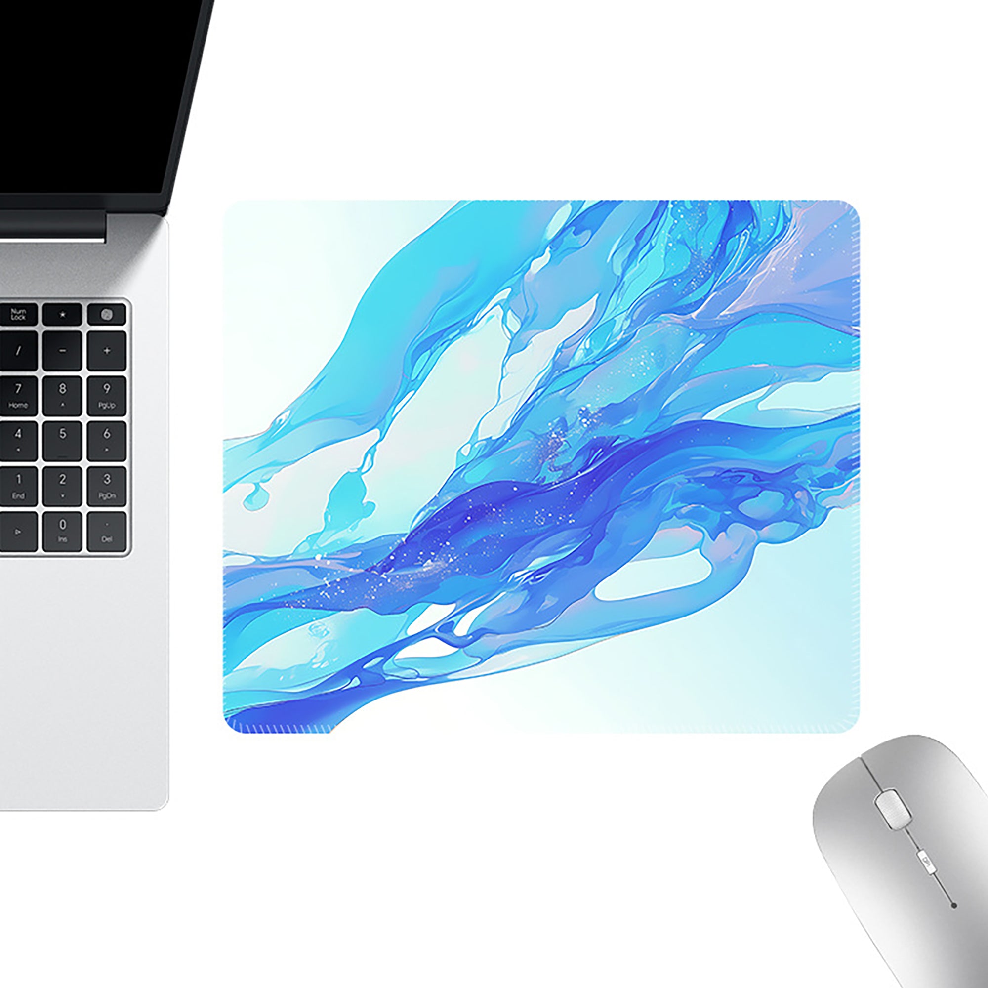 Anna-Kaci Fabric Surface Mouse Pad with Non Slip Base Smooth Tracking Desk Accessory
