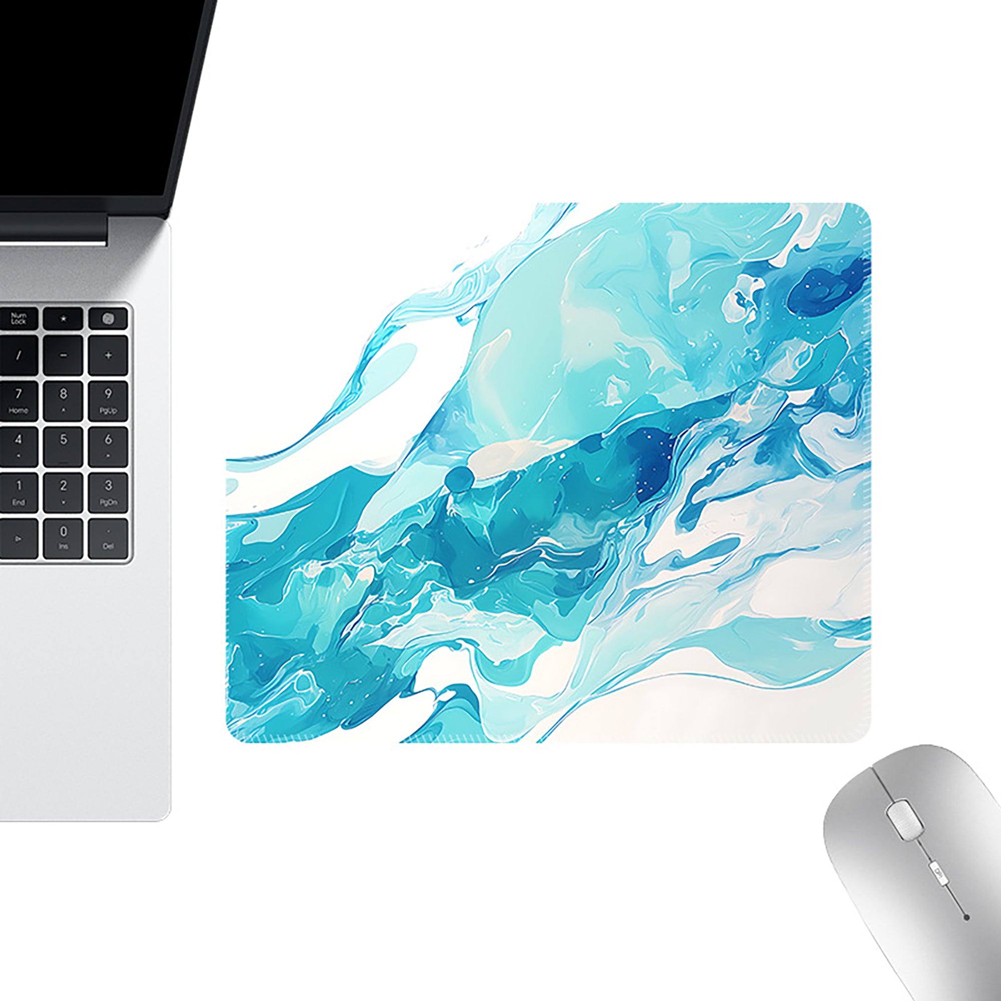 Anna-Kaci Fabric Surface Mouse Pad with Non Slip Base Smooth Tracking Desk Accessory