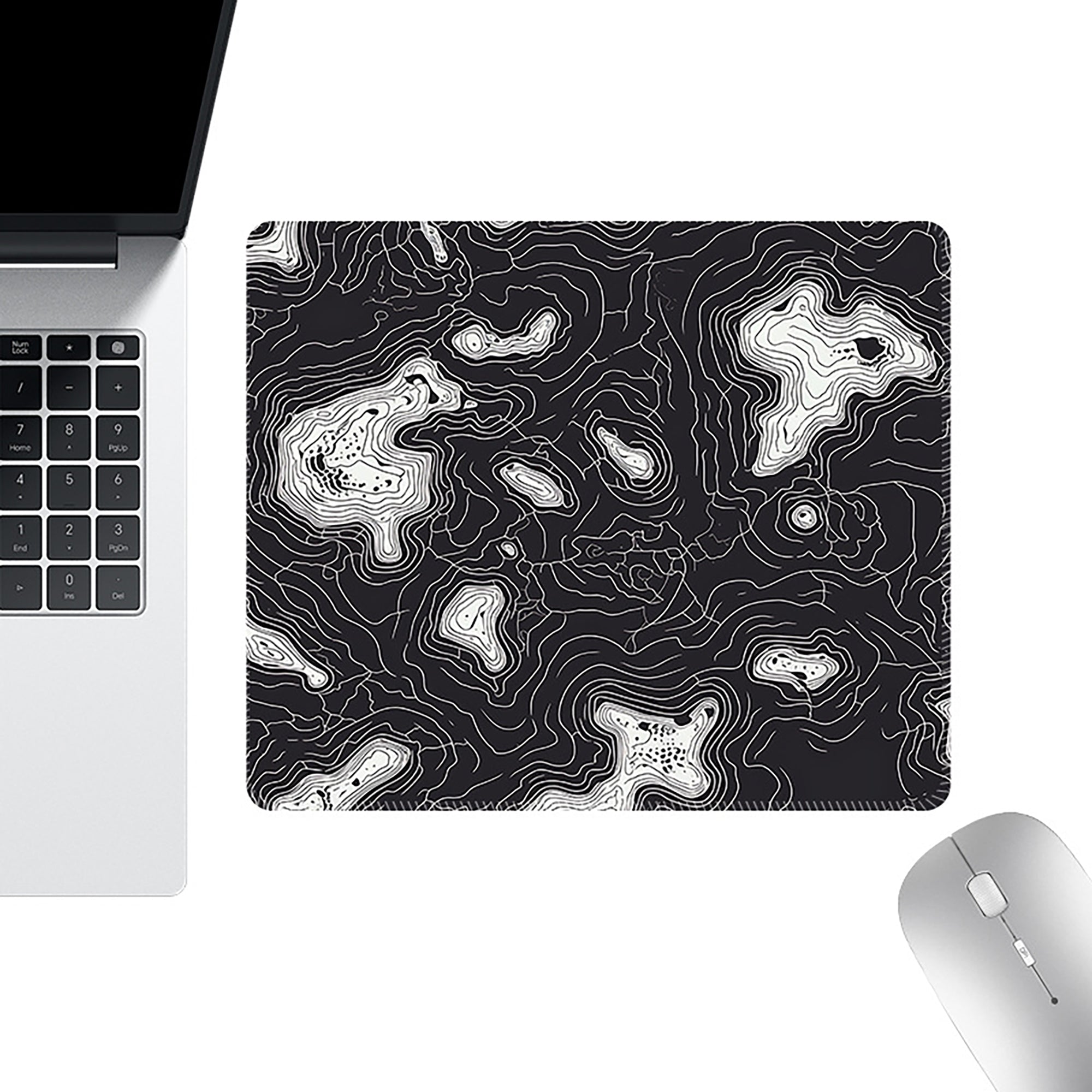Anna-Kaci Mouse Pad with Anti Slip Base High Precision Tracking for Office Work Gaming and Home Desks