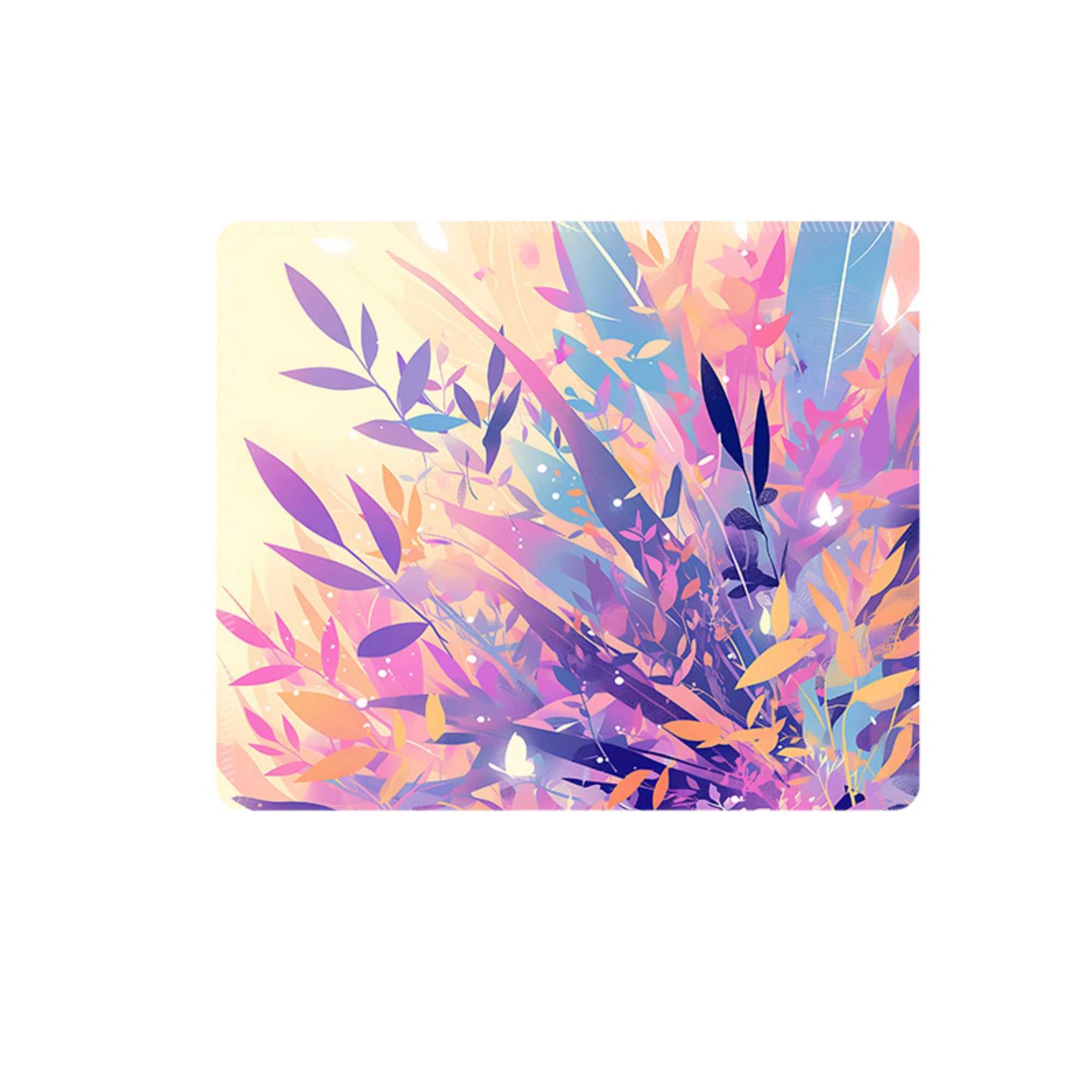Anna-Kaci Mouse Pad with Non Slip Rubber Base and Decorative Botanical Design