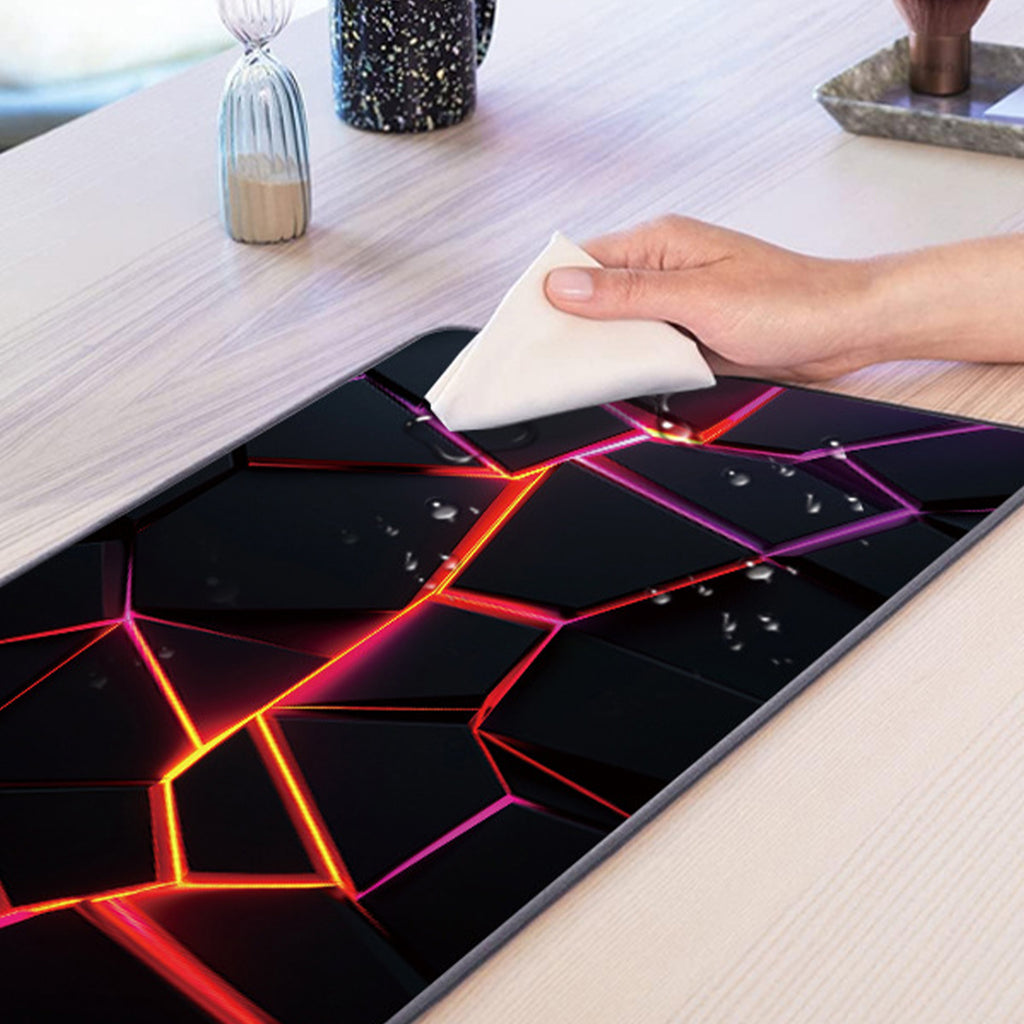 Anna-Kaci Extended Gaming Mouse Pad with Smooth Tracking Surface Non Slip Rubber Base