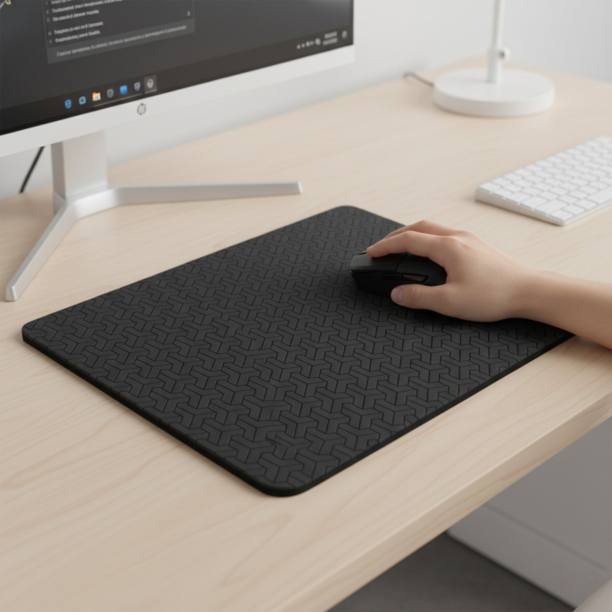 Anna-Kaci Office Work Gaming Mouse Pad with Non Slip Rubber Base
