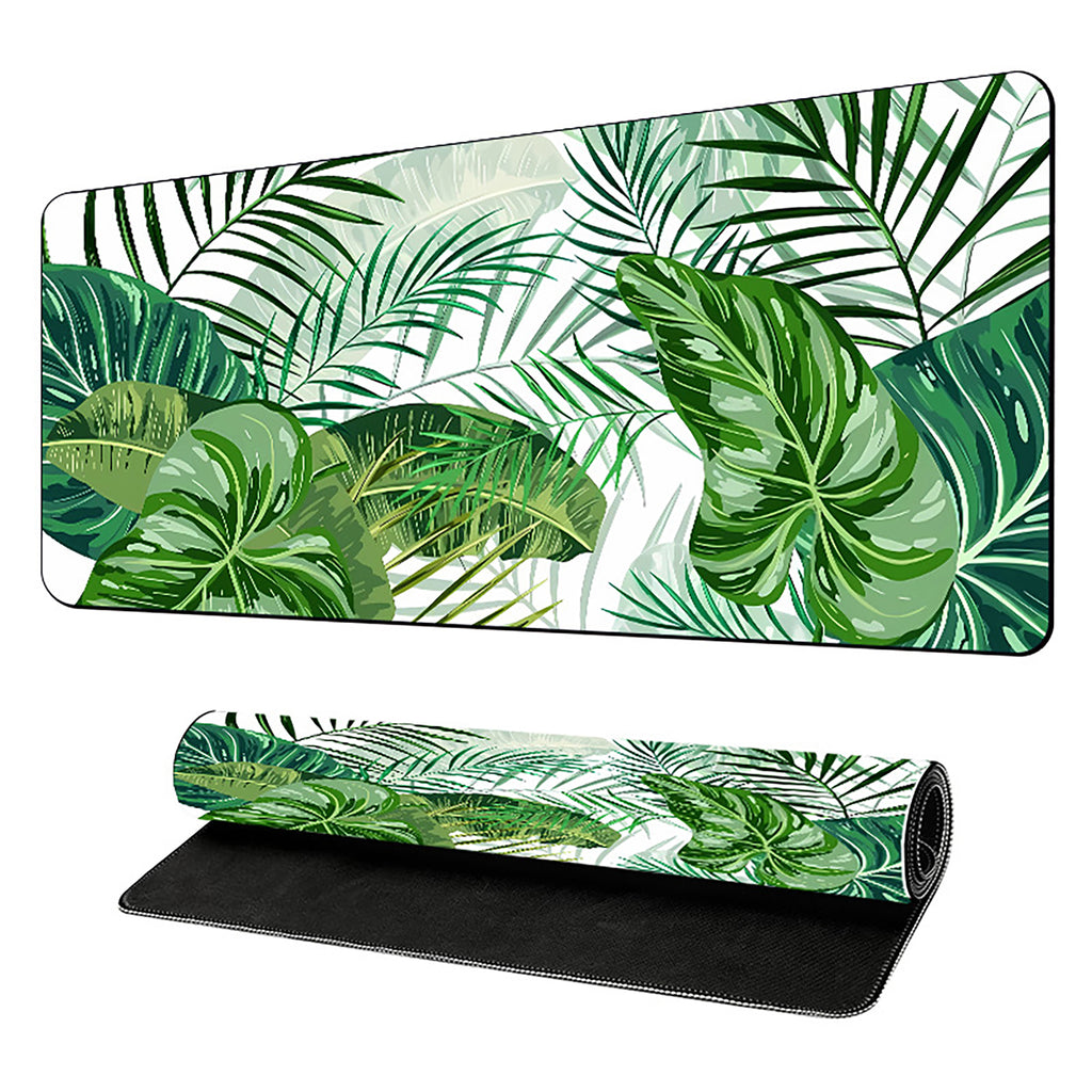 Anna-Kaci Extended Gaming Mouse Pad with Non Slip Rubber Base Stitched Edges and Smooth Precision Surface