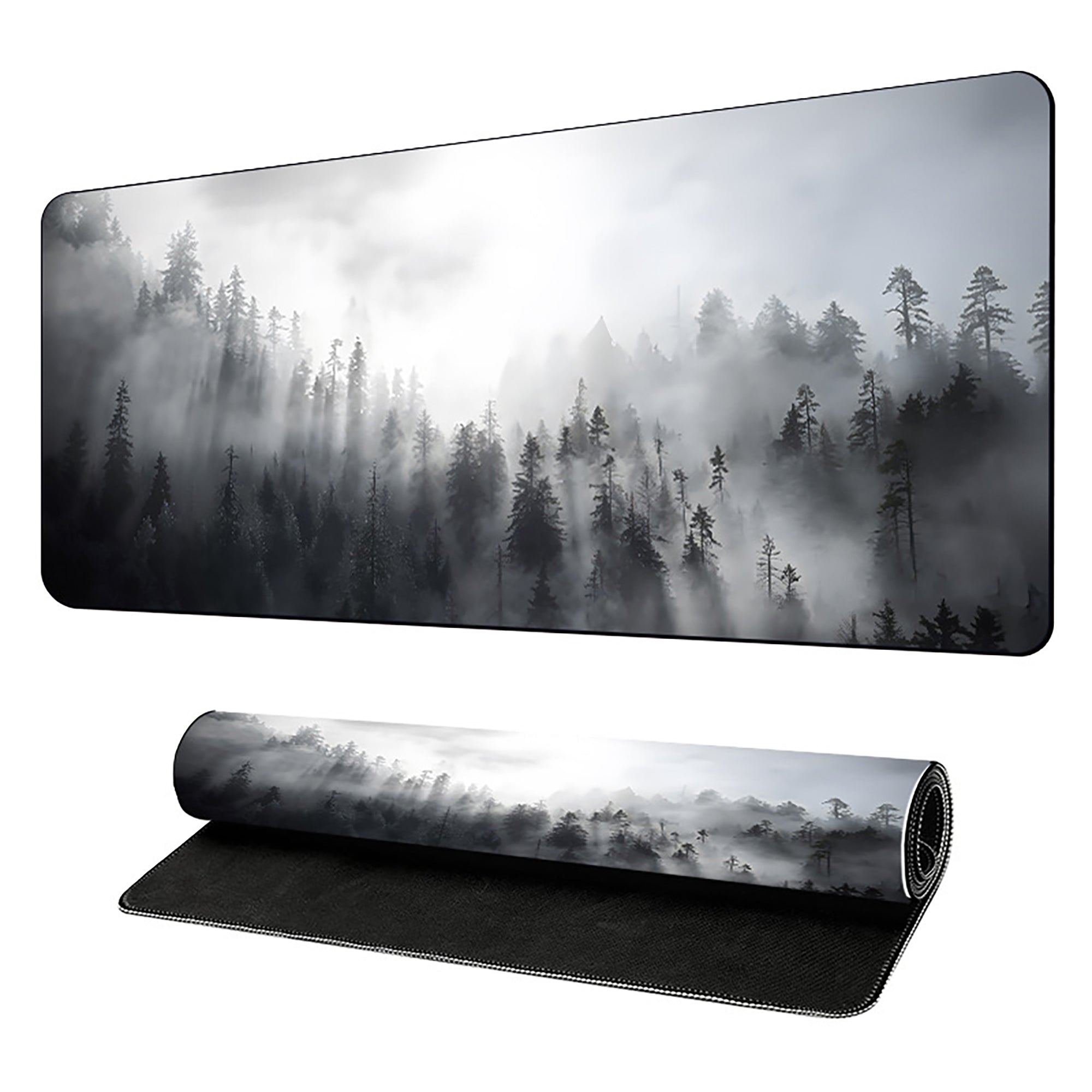 Anna-Kaci Extended Gaming Mouse Pad with Non Slip Rubber Base Stitched Edges and Smooth Precision Surface
