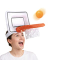 Anna-Kaci Inflatable Head Basketball Hoop Toss Game Kids Party Interactive Throw Game Family Fun Toy