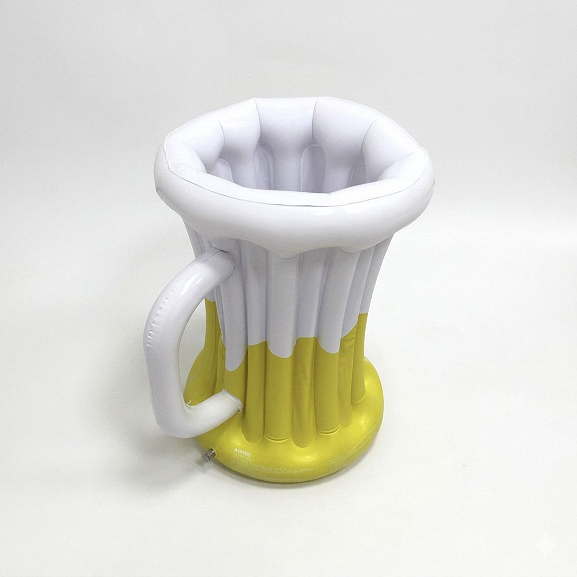 Anna-Kaci Inflatable Beer Mug Drink Cooler Ice Bucket Pool Party Beverage Cooler Floating Drink Holder