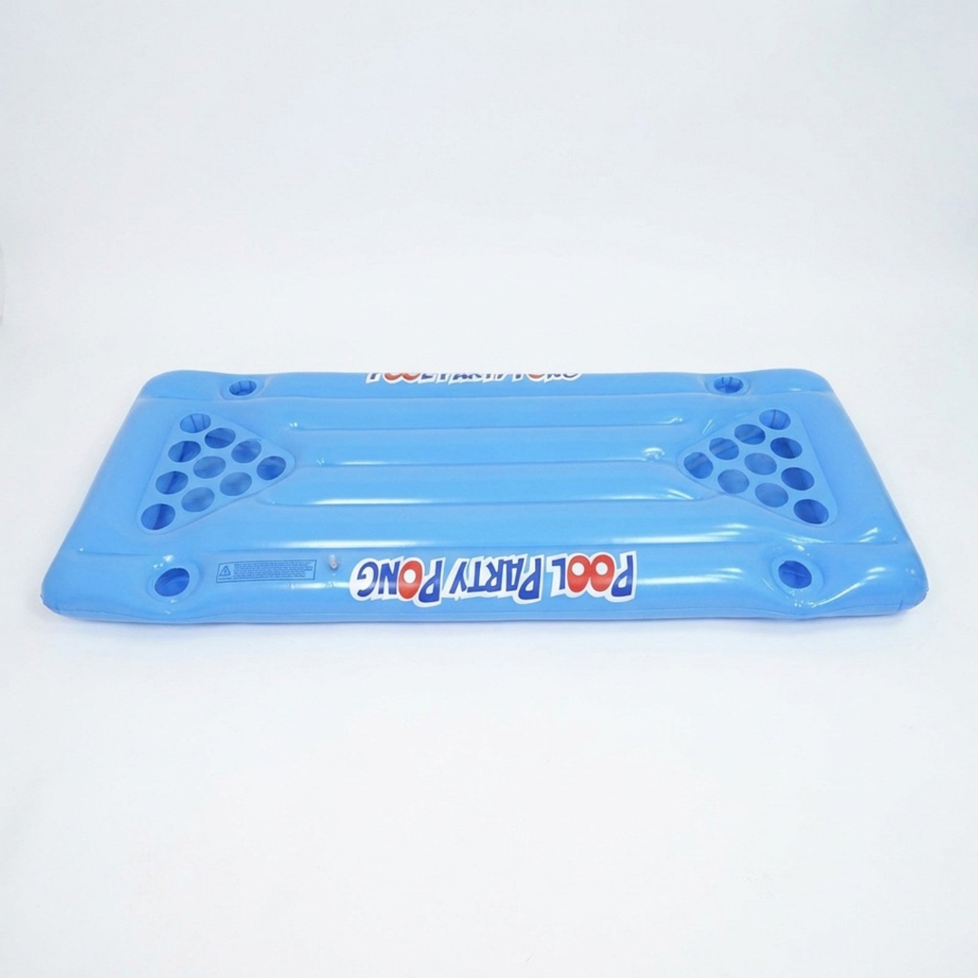Anna-Kaci Inflatable Pool Party Pong Game Float with Cup Holders Floating Drinking Game for Pool Parties