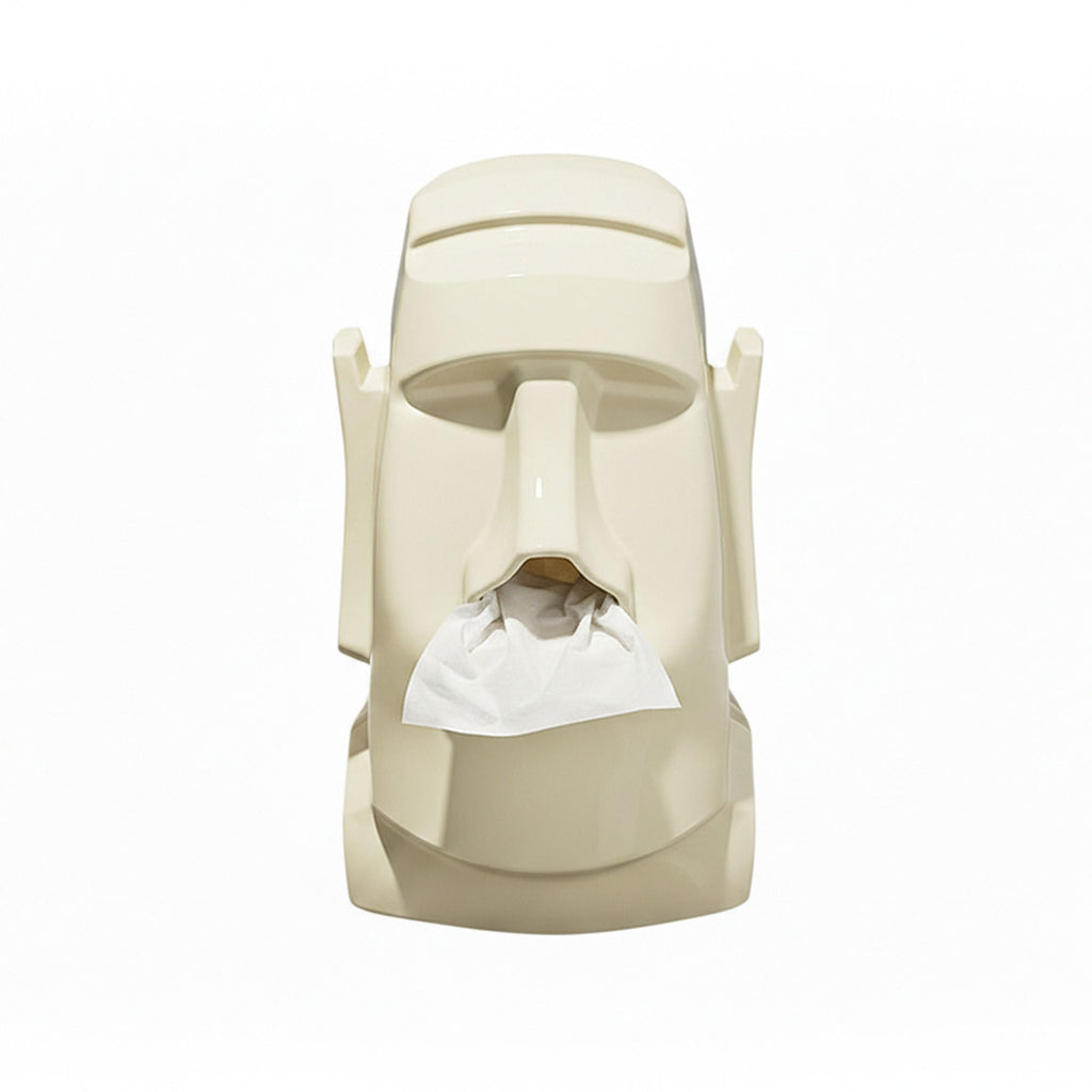 Anna-Kaci Modern Face Tissue Box Holder Decorative Desk and Home Accent