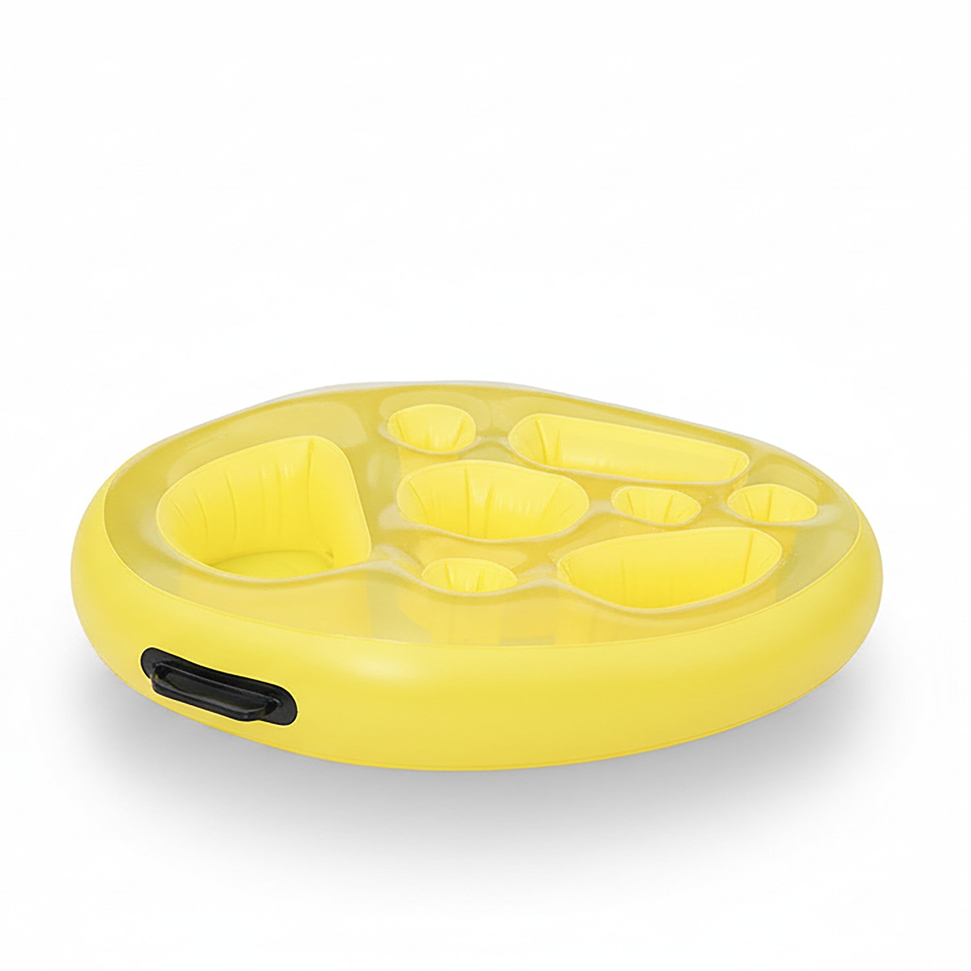 Anna-Kaci Inflatable Pool Drink Holder Floating Beverage Cooler Tray with Cup Holders for Summer Party