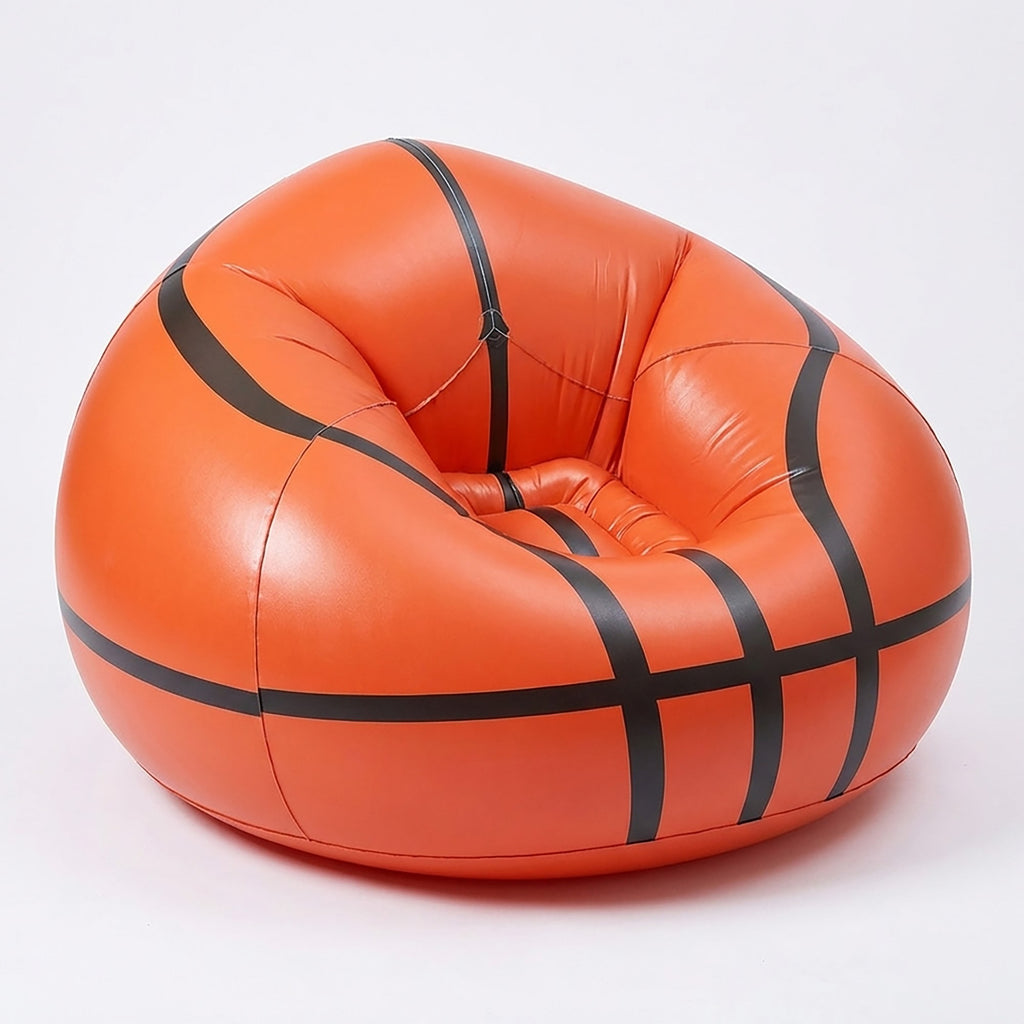 Anna-Kaci Inflatable Bean Bag Chair Portable Air Lounger Sofa for Outdoor Indoor Use