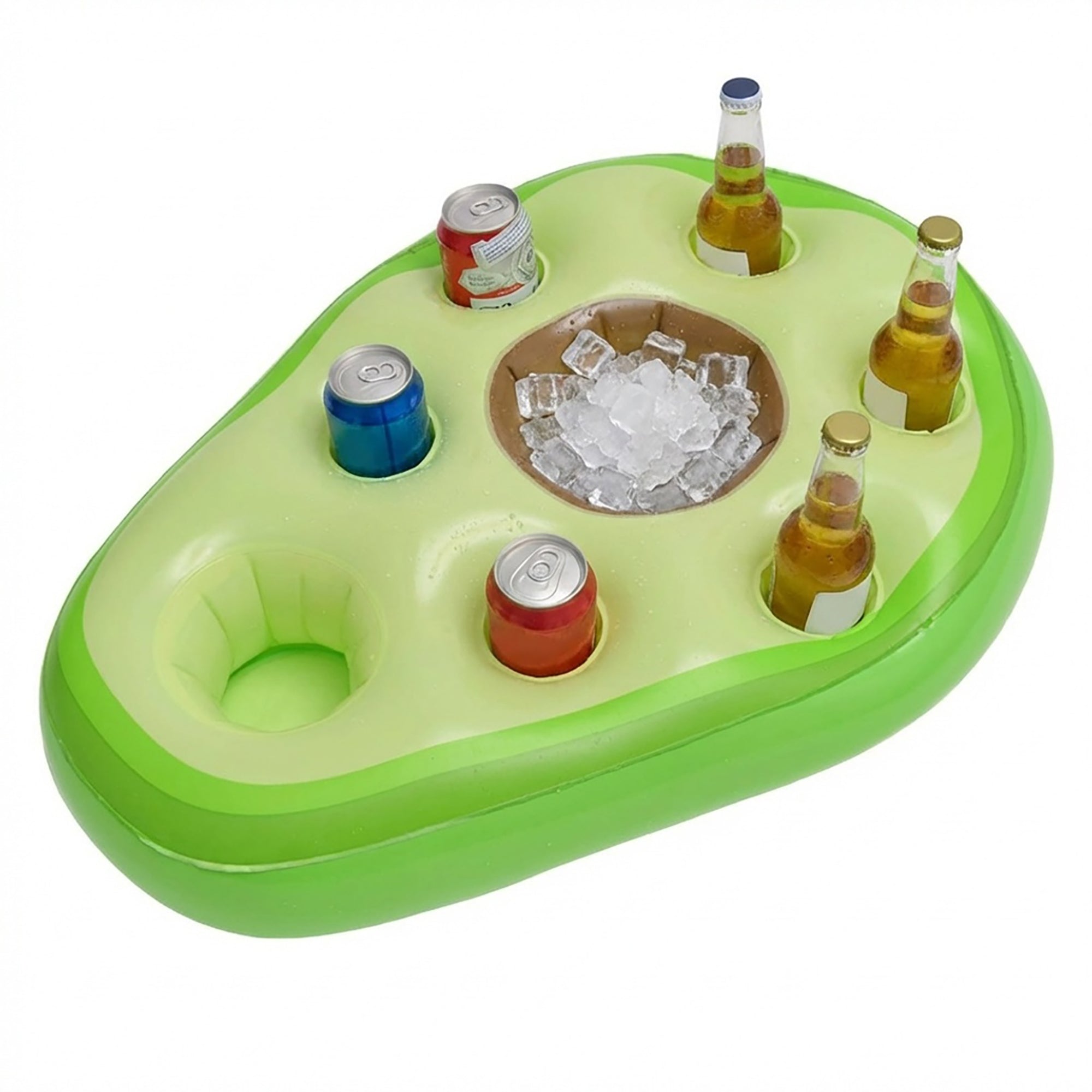 Anna-Kaci Inflatable Pool Floating Drink Cooler Party Beverage Holder for Pool Beach Lake
