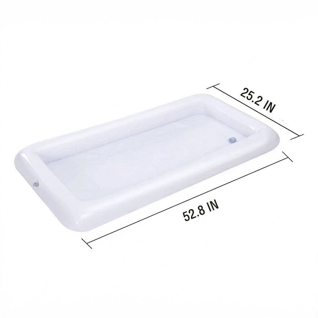 Anna-Kaci Inflatable Floating Cooler Pool Drink Holder for Pool Beach Outdoor Party Beverage Storage