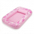 Anna-Kaci Inflatable Pool Float Lounger Water Lounge Mat for Pool Backyard Lawn and Summer Relaxation