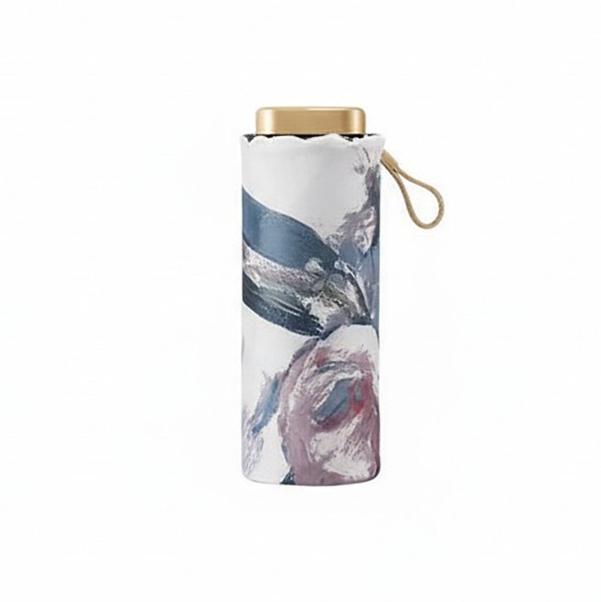 Anna-Kaci Floral Print Compact Folding Umbrella with Automatic Open and Wind Resistant Frame