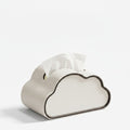 Anna-Kaci Cloud Shape Tissue Box Cover with Faux Leather Finish