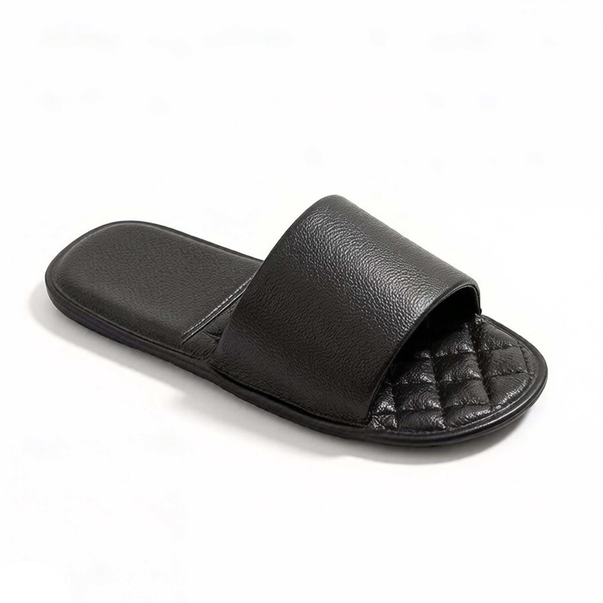 Anna-Kaci Women's Lightweight Slide Sandals with Textured Footbed